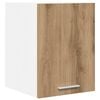 vidaXL Armadio pensile Rovere Artigiano e Bianco 30 x 31 x 40 cm