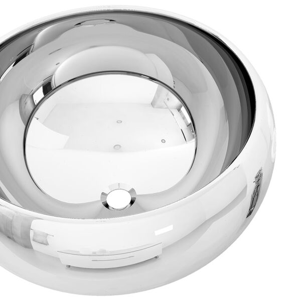 vidaXL Lavandino 40x15 cm in Ceramica Argento