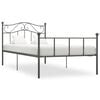 vidaXL Giroletto Grigio in Metallo 100x200 cm