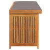 vidaXL Scatola Cuscini da Esterno 150x50x60,5 cm Legno Massello Acacia