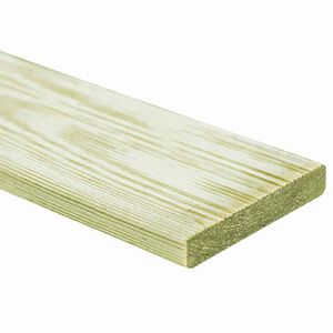 vidaXL Pavimento da Deck 24 pz Verde impregnato 1.44 m&sup2;