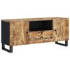 vidaXL Mobile TV 105x33,5x46cm Legno Massello Mango Legno Multistrato