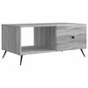 vidaXL Tavolino da salotto Grigio Sonoma 90 x 50 x 40 cm