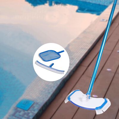 Set accessori di pulizia e manutenzione per piscina