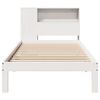 vidaXL Letto con Libreria senza Materasso 75x190 cm in Legno Pino
