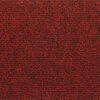 vidaXL Tappetini per scale autoadesivi 5 pz 56x17x3 cm Bordeaux Rosso Semicircolari