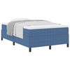 vidaXL Letto a molle Blu 120 x 190 cm Tessuto in Cords