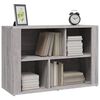vidaXL Credenza Grigio Sonoma 80x30x54 cm in Legno Multistrato