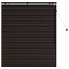 vidaXL Tenda Veneziana Marrone Scuro 120 x 130 cm 35 mm