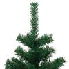 vidaXL Albero di Natale Preilluminato con Vaso Verde 180 cm in PVC