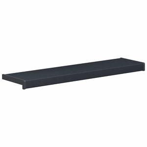vidaXL Soglia della Finestra Antracite con Venature del Legno PVC