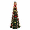 vidaXL Albero di Natale artificiale con 150 LED Verde 180 cm PVC