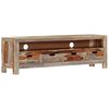 vidaXL Mobile Porta TV in Legno Massello di Acacia 130x30x40 cm