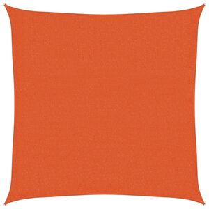 vidaXL Vela Parasole 160 g/m&sup2; Arancione 2x2 m in HDPE