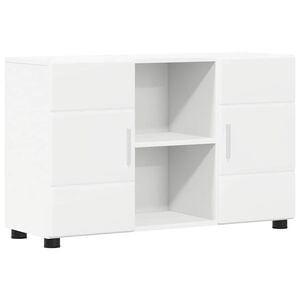 vidaXL Credenza FLORIN 88,5 x 30,5 x 55,5 cm Bianco