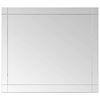 vidaXL Specchio da Parete 100x60 cm in Vetro