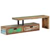 vidaXL Mobile TV (118-200)x30x40 cm in Legno Massello di Recupero