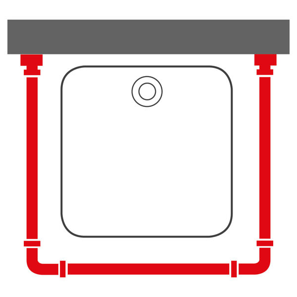 Sealskin Barra per Tenda da Doccia Cromata