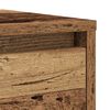 vidaXL Credenza Legno Antico 29,5x34x76 cm in Legno Multistrato