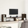 vidaXL Mobili TV 2 pz Rovere Marrone 100x30x50 cm in Legno Multistrato