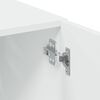 vidaXL Credenza Bianca 80x42,5x249 cm in Legno Multistrato