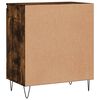 vidaXL Credenza Rovere Fumo 60x35x70 cm in Legno Multistrato