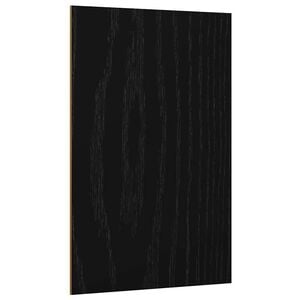 vidaXL Pannelli decorativi 12 pz Rovere Nero 40 x 60 x 0,27 cm