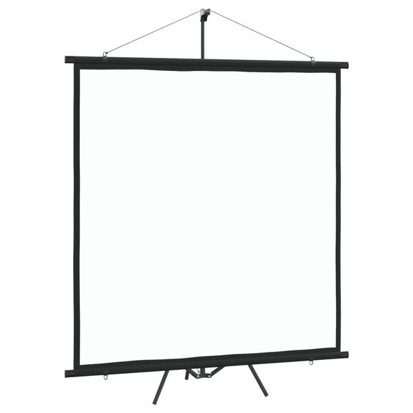 vidaXL Schermo di Proiezione con Treppiedi 63"/205 cm 1:1