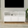vidaXL Mobile Porta TV Bianco 102x37,5x52,5 cm in Truciolato