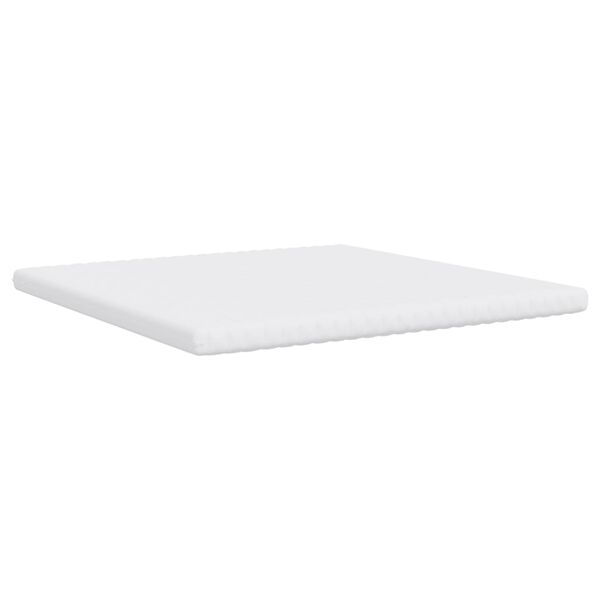 vidaXL Materasso in Schiuma Bianco 200x200 cm 7 Zone Durezza 20 ILD