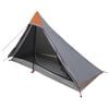 vidaXL Tenda da backpacking Grigio e arancione 222 x 85 x 125 cm