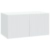 vidaXL Mobile Porta TV da Muro Bianco 59,5 x 31 x 30 cm