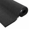 vidaXL Tappetino Antracite e Nero 120 x 350 cm Polipropilene e vinile