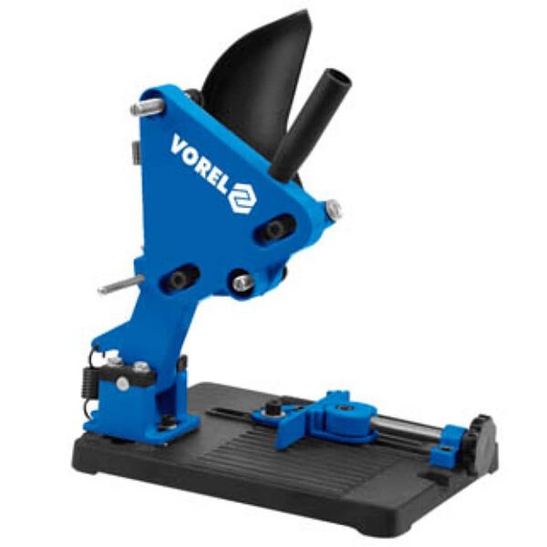 VOREL Supporto per Smerigliatrice Angolare in Metallo Blu 79641