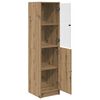 vidaXL Credenza Rovere artigianale 35 x 37 x 142 cm Legno multistrato