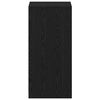 vidaXL Guardaroba Rovere nero 41 x 48 x 102 cm Legno multistrato