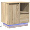 vidaXL Armadio da Notte Rovere Sonoma 50 x 34,5 x 50 cm.