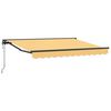 vidaXL Tenda retrattile Sabbia 3,5 x 2,5 m Poliestere e Alluminio