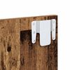 vidaXL Mobiletto da comodino a parete con cassetto 2 pcs Legno vecchio