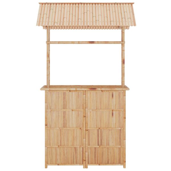 vidaXL Set da Bar 3 pz in Bamb&ugrave;