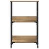 vidaXL Libreria Rovere Artigianale 50x33x82 cm Legno Multistrato