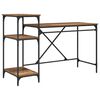 vidaXL Scrivania Legno vecchio Legno ingegnerizzato 135 x 50 x 90 cm