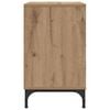 vidaXL Armadio da Notte rovere artigianale 49 x 36 x 61 cm