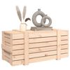 vidaXL Contenitore Portaoggetti 91x40,5x42 cm Legno Massello di Pino