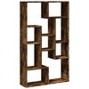 vidaXL Libreria Rovere Fumo 72x20x120,5 cm in Truciolato