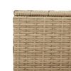 vidaXL Contenitore da Giardino Beige Misto 469L in Polyrattan
