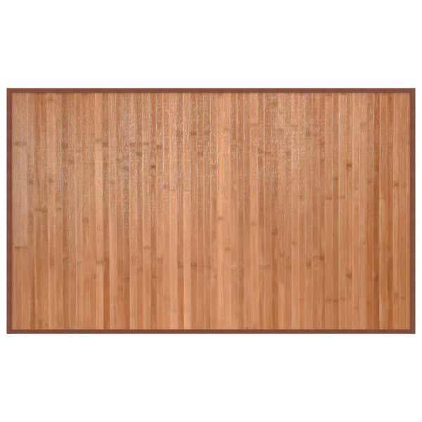 vidaXL Tappeto Rettangolare Naturale 60x100 cm in Bamb&ugrave;