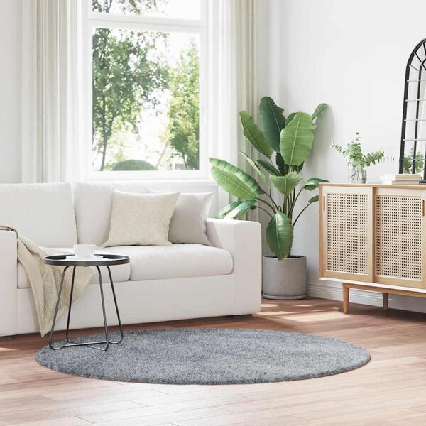 vidaXL Tappeto Shaggy a Pelo Lungo NAVARRA Beige 200x200 cm poliestere