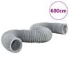 vidaXL Condotto di Scarico in PVC 6m &Oslash;15cm