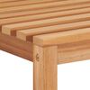 vidaXL Set da Pranzo per Giardino 3 pz in Legno Massello di Teak